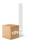 Confezione Multipack 10x Noxion Lucent PL-S LED  6W - 830 Luce Calda -  | 4-Pin - Sostitutiva 11W